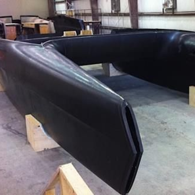 Carbon fiber unmanned hull